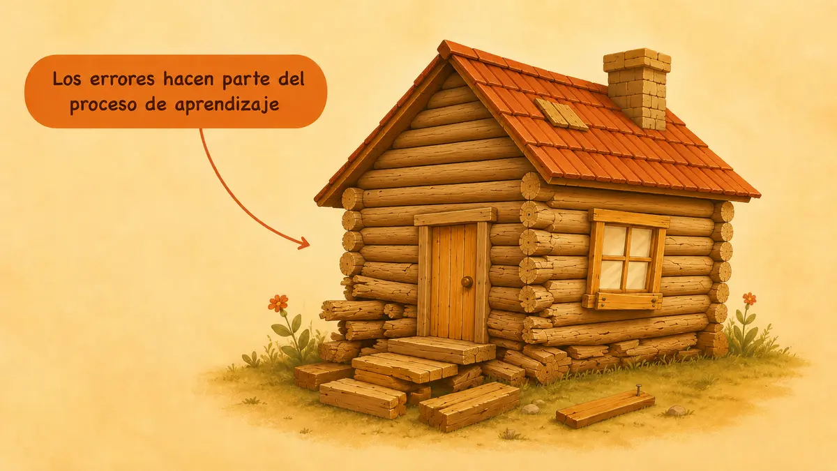 Los errores hacen parte del proceso de aprendizaje
