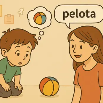 niño con pelota
